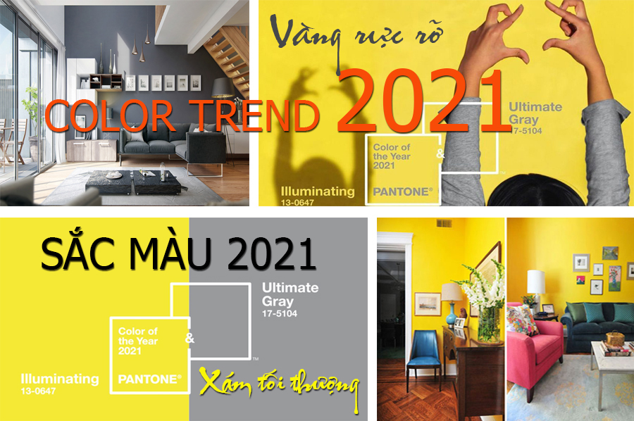 COLOR TREND 2021 - SẮC MÀU NĂM 2021